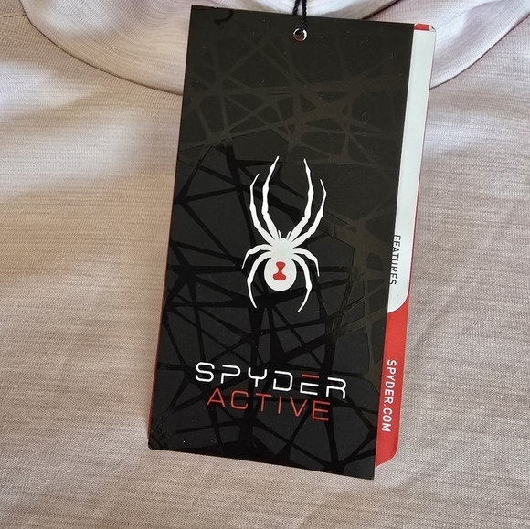 NWT Spyder Women's Light Pink Sweatshirt Size S. - Picture 5 of 7